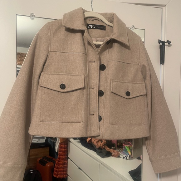 Zara Cropped Mini Jacket - Picture 4 of 4